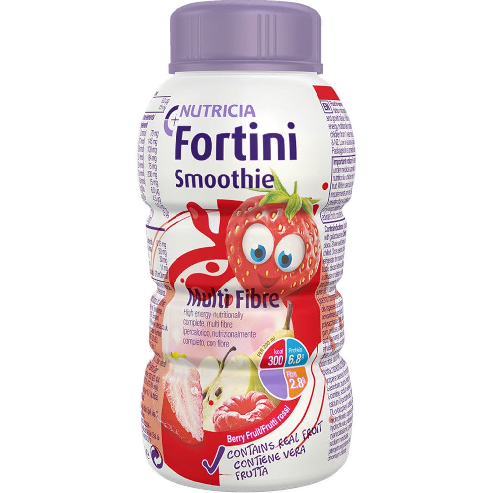 Fortini Multi Fibre Smoothie Frutti Rossi 200ml  - 1