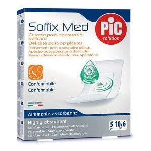 Pic Soffix Med Cerotto Sterile 10x6 5 Pezzi  - 1
