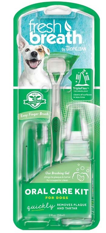 Tropiclean Fresh Breath Oral Care Kit Medium&Large-1