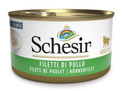 Schesir Filetti Di Pollo Cibo Umido Gatti Adulti Lattina 85g-1