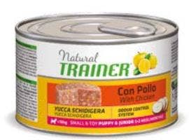 Natural Trainer Cibo Umido Con Pollo Per Cuccioli Taglia Piccola/Toy Barattolo 150g-1