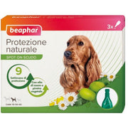 Beaphar Protezione Naturale Spot On Antiparassitario Cane Taglia Media 3 Pipette Da 2ml  - 1