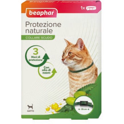 Beaphar Protezione Naturale Collare Antiparassitario Gatto 35cm  - 1