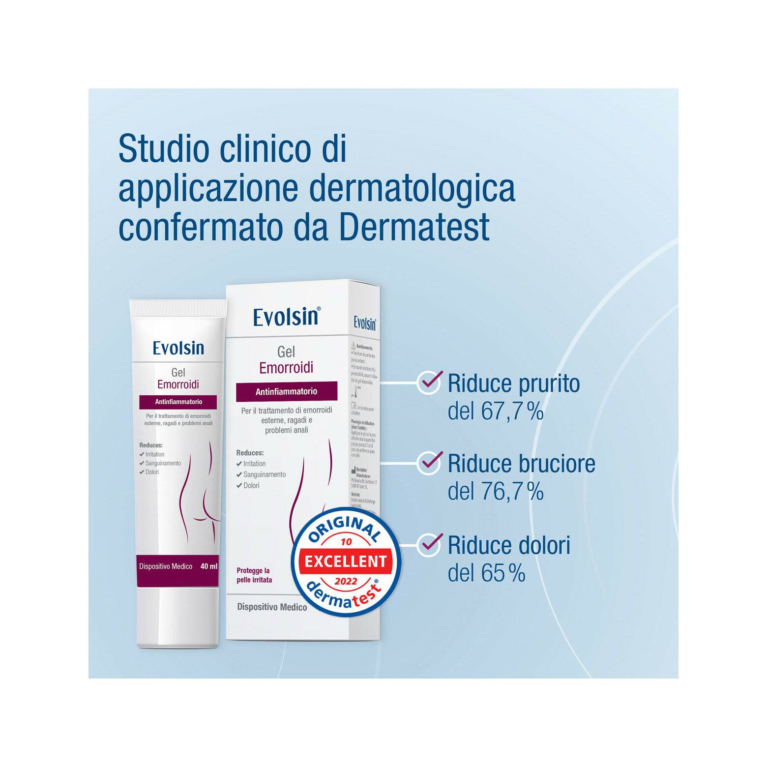Evolsin Gel Per Emorroidi 40ml-2