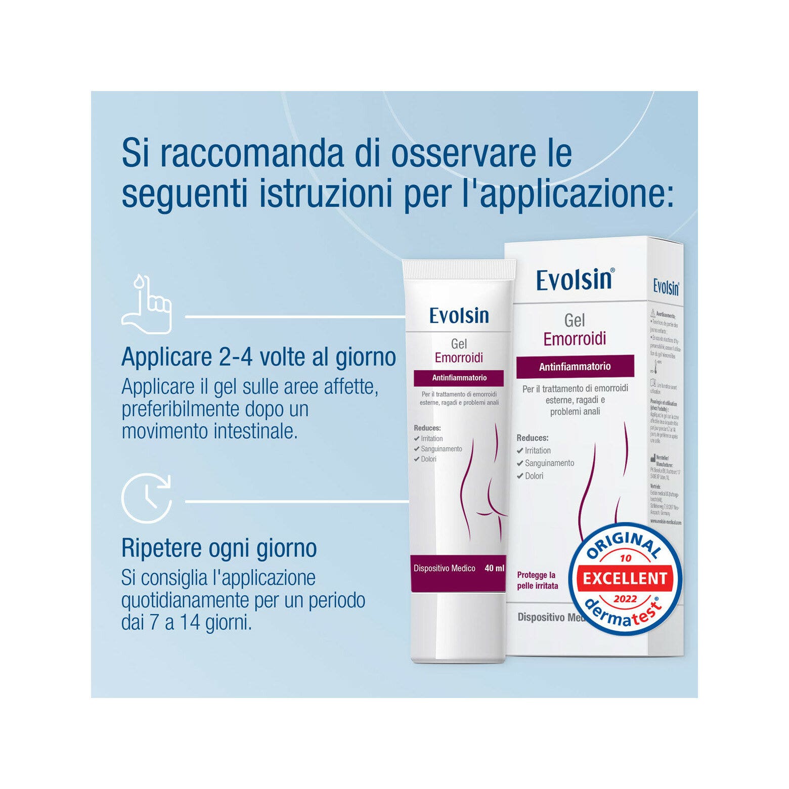 Evolsin Gel Per Emorroidi 40ml-6