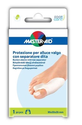 Master Aid Protezione Alluce Valgo Con Separatore Dita 1 Pezzo  - 1