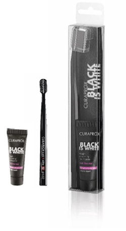 Curaprox Dentifricio Sbiancante 10ml + 1 Spazzolino                      - 1