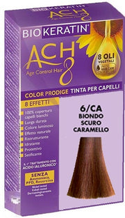 Biokeratin Ach8 Tinta per Capelli Biondo Scuro Caramello 6/CA-1