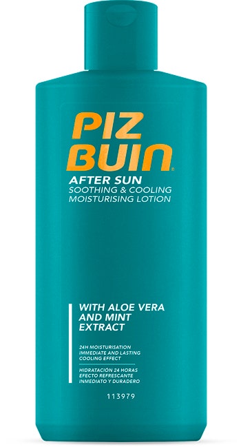 PIZ BUIN Latte Doposole Idratante Lenitivo Rinfrescante Con Aloe Vera ed Estratto di Menta 200ml-1