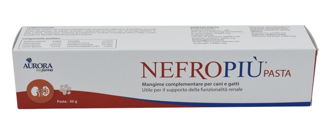 Nefropiu' Pasta Mangime Complementare Per Cani E Gatti 30g-2