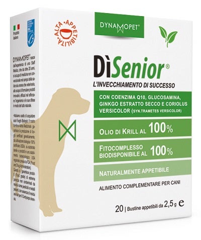 Disenior Alimento Complementare Cani Anziani 20 Bustine 2,5g-1