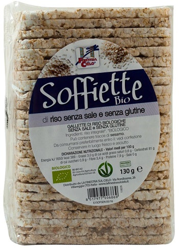SOFFIETTE BIO SENZA SALE S/G-1