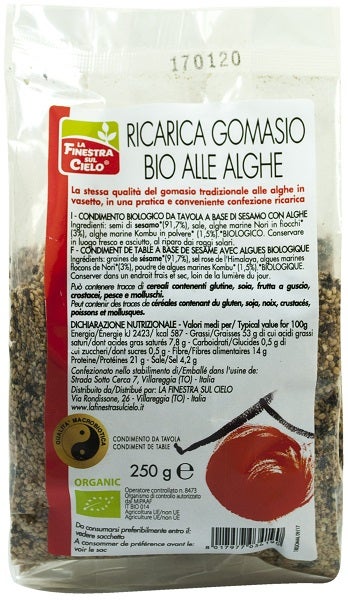 GOMASIO ALGHE RIC 250G BIO-1
