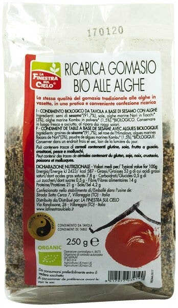 GOMASIO ALGHE RIC 250G BIO-1