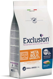 Exclusion Monoprotein Veterinary Diet Formula Metabolic & Mobility Crocchette Con Maiale/Fibre Per Cani Adulti Taglia Piccola Sacco 2kg-1