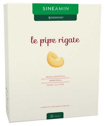 Sineamin Pipe Rigate Pasta Aproteica E Senza Glutine 500g  - 1