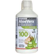 Forhans Puro Aloe Vera Succo E Polpa 100% + Baobab 1 Litro   - 2
