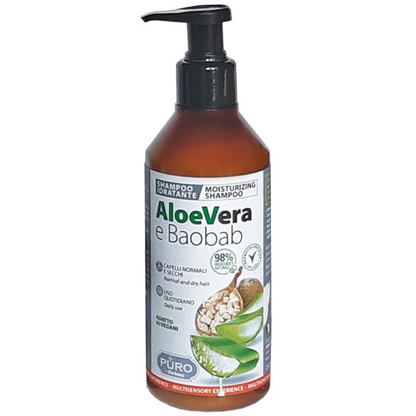 Forhans Puro Shampoo Idratante Aloe E Baobab 250ml  - 2