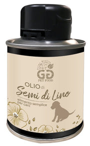 G&G Pet Food Olio Semi Di Lino Per Cani 100ml-1