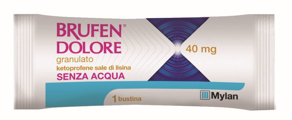 Brufen Dolore Orosolubile 24 Bustine 40mg  - 10
