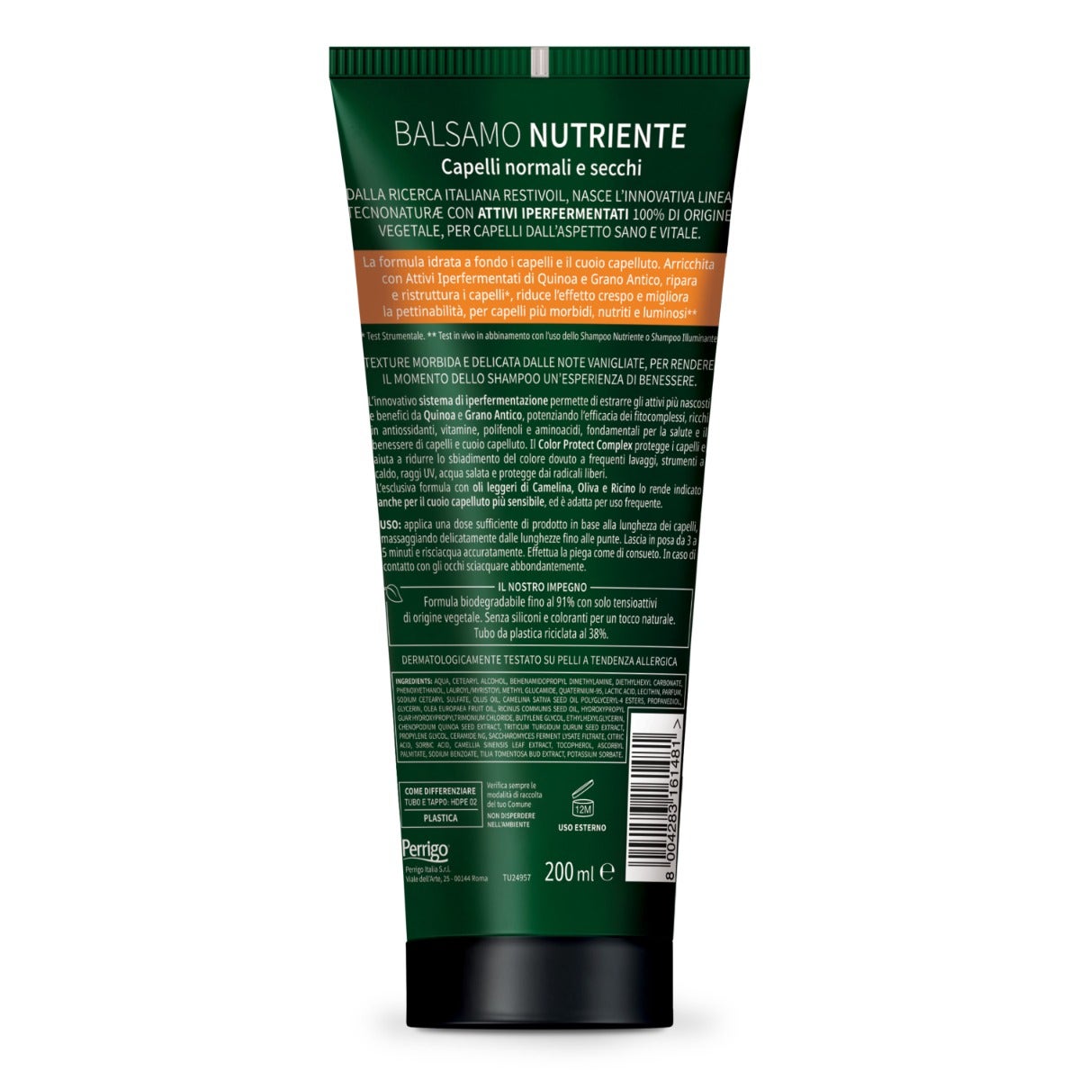 Restivoil Tecnonaturae Cereali Iperfermentati Balsamo Nutriente 200ml-2