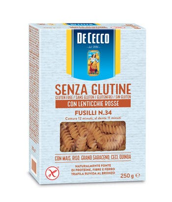 DE CECCO FUSILLI N34 LENT 250G-2