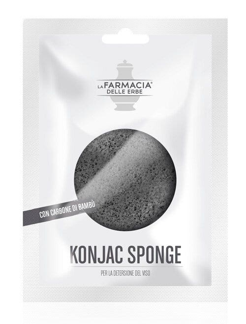 Farmacia Delle Erbe Spugna Konjac Con Carbone Di Bambù-1