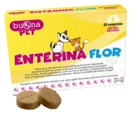 Enterina Flor Cani E Gatti 20 Compresse - 1