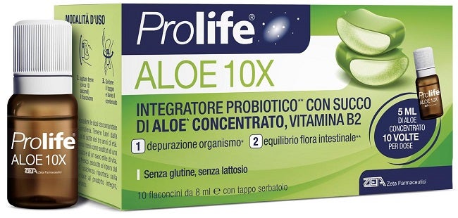 Prolife Aloe 10X 10 Flaconcini 8ml  - 1