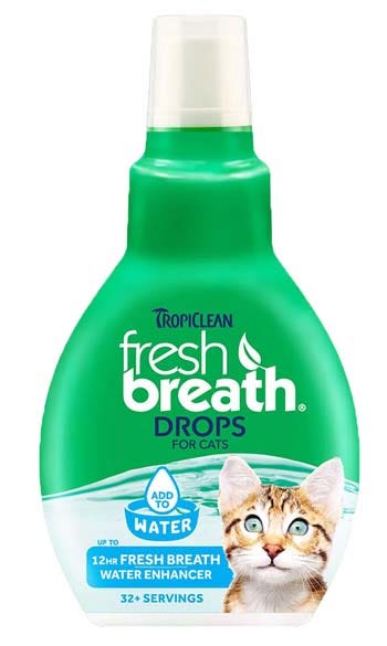 Tropiclean Fresh Breath Drops per Gatto 65ml-1