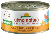 Almo Nature HFC Natural Cibo Umido Coscia Di Pollo Per Gatti Adulti Lattina 70g-1