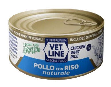 Vet Line Per Gatto Pollo Con Riso Al Naturale 70g-2