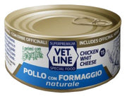 Vet Line Per Gatto Pollo Con Formaggio Al Naturale 70g-1
