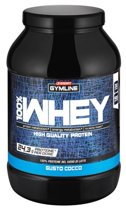 Gymline 100% Whey Gusto Cocco 900g-1