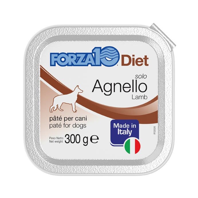 Forza10 Diet Iceland Alimento Umido Agnello Per Cani Vaschetta 300g-1