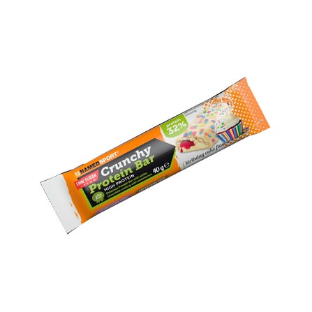 Crunchy Protein Bar Barretta Birthday Cake 40g  - 2