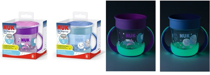 Nuk Tazza Kiddy Cup Night Con Beccuccio 300ml 12Mesi+-1