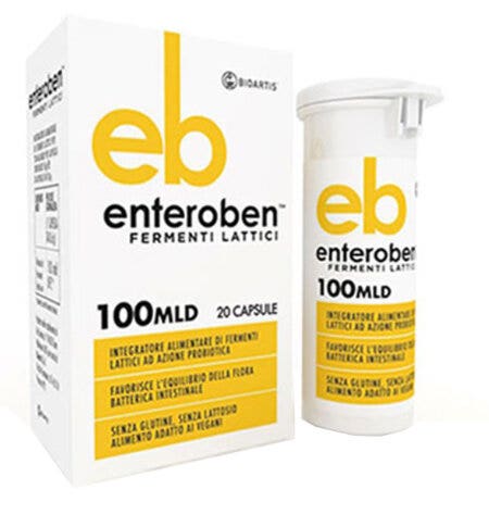 Enteroben 100 Miliardi 20 Capsule Vegetali-2