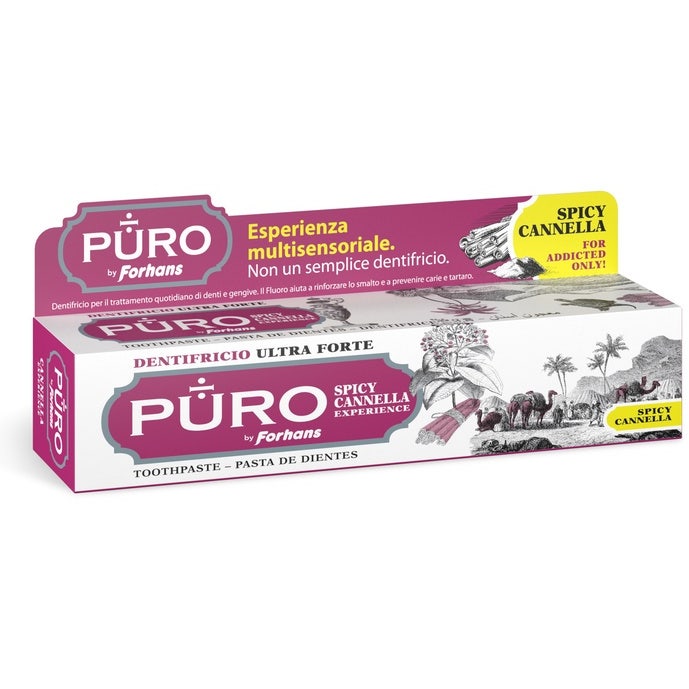 Forhans Puro Dentifricio Spicy Cannella 75ml  - 2