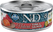 N&D CAT NATURAL TUNA&SALMON80G-1