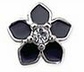 Orecchino Post-Foratura Flower Crystal Enamel 1 Paio-2