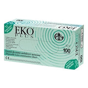 Eko Plus Guanto Lattice Superficie Liscia Talcato Taglia Medium 100 Pezzi  - 1