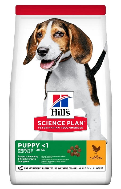 SP CANINE PUP M CKN 2,5KG CS-1