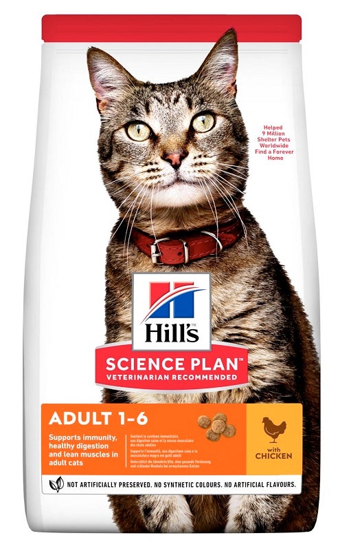 Hill's Science Plan Croccantini Con Pollo Gatto Adulto Sacco 1,5kg-1