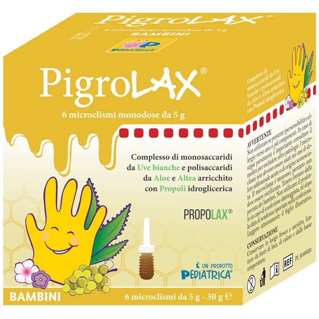 Pigrolax Microclisma Bambini 6x5g - 2