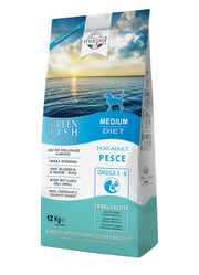 Marpet Greenfish Pesce Cibo Secco Per Cani Adulti Taglia Medium Sacco 12Kg-1