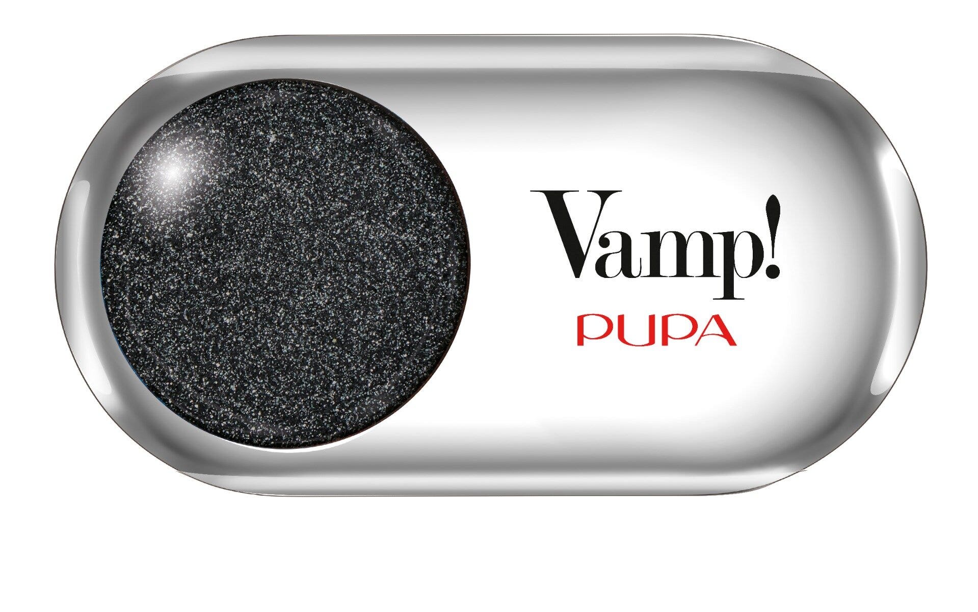 Pupa Vamp! Ombretto Metallic 301 Frozen Black 1,5g-1