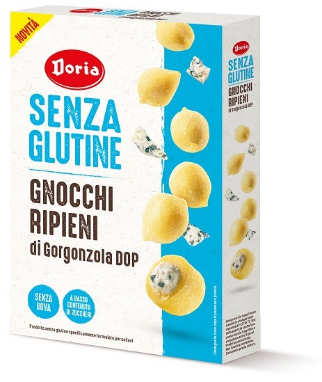Doria Senza Glutine Gnocchi Ripieni Gorgonzola DOP 400g-1