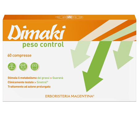 Erboristeria Magentina Dimakì Peso Control 60 Compresse-1