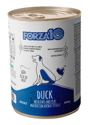 Forza10 Adult Maintenance Cibo Umido Con Anatra/Avena/Piselli Cani Adulti Barattolo 400g-1